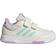 adidas Tensaur Hook and Loop Shoes - Chalk White/Semi Flash Aqua/Bliss Lilac
