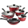 Tramontina Non-Stick with lid 10 Parts