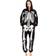 Spooktacular Creations Unisex Skeleton Adult Sleepwear Costume Black