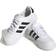 adidas Kid's Breaknet Court Elastic Lace & Top Strap Shoes - Cloud White/Core Black/Core Black