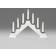 Konstsmide Electric White Adventsljusstake 38cm
