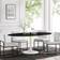 modway Lippa Black Dining Table 47x78"