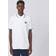 Sandbanks Badge Logo Tipped Polo White