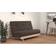 Zipcode Design Chenango Chocolate Sofa 137cm 2 Seater