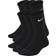 NIKE Kid's Everyday Cushioned Crew Socks 6-pack - Black/White (SX6910-010)