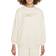 Nike Big Kid's Sportswear Club Fleece Crew Neck Sweatshirt - Coconut Milk/Metallic Gold (FJ6161-113)