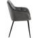 Livetastic Bentley Black/Dark Grey Chaise de Cuisine 83cm