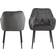 Livetastic Bentley Black/Dark Grey Köksstol 83cm