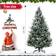 Outdoor Living Premium Snow Filled Grand Fir Green Christmas Tree 180cm