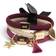 Dark Hair Ties with Charms Combo