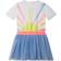 BillieBlush Dress U12800-10P - White/Blue