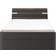 MID.YOU Oak Graphite Frame Bed 140x200cm