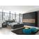 MID.YOU Oak Graphite Frame Bed 140x200cm