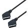 ELETRA Scart 2M Kabel Sort 2m