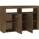 vidaXL 815734 Brown Oak Sideboard 115.5x75cm