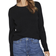 Vila Ril Round Neck Knitted Pullover - Black