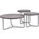 Furniturebox Vicopo Grey/Black Soffbord 3st