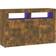 vidaXL 815732 Smoked Oak Sideboard 115.5x75cm