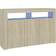 vidaXL 804340 Sonoma Oak Skænk 115.5x75cm