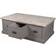 Hill Interiors The Oxley Collection Grey Coffee Table 70x120cm