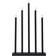 Star Trading Holy Black Adventsljusstake 38cm