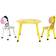 Charles Bentley Kid's Safari Table & Chairs Set 5pcs