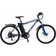 Falcon Spark Hardtail Electric Mountain Bike - Grey/Blue Unisex