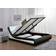 HOME DETAIL Galaxy Ottoman Bed Frame with LED and Storage 159x216cm