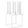Audo Copenhagen Kubus White Ljusstake 29cm