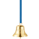 Georg Jensen Christmas Bell 2021 Gold Julpynt 5.4cm