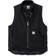 Carhartt Relaxed Fit Firm Duck Insulated Rib Collar Vest - Black