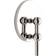 Stoff Nagel Chrome Lysestake 14.5cm