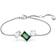 Swarovski Mesmera Bracelet - Silver/Green/Transparent