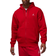 NIKE Jordan Essentials Men's Full-Zip Fleece Hoodie - Gym Red/White