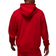 NIKE Jordan Essentials Men's Full-Zip Fleece Hoodie - Gym Red/White