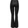 Only Blush Coated Skinny Flared Pant - Black