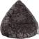Saekkestolen Fluffy L-XL Anthracite Grey Sækkestol
