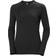 Helly Hansen Women's Lifa Merino Midweight Crew Base Layer - Black