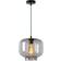 Lucide Medine Smoked/Matte Black Pendant Lamp 25cm