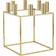 Audo Copenhagen Kubus Gold Candelabro 29cm