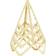 Georg Jensen Juletræ 2022 Gold Decoration 19cm