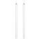 Uyuni Mini Kertelys Nordic White Bougie LED 25cm 2pcs