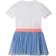 BillieBlush Dress U12800-10P - White/Blue