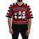 Dolce & Gabbana Oversize Panda Men's T-shirt - Red/Black