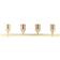 Skultuna Nattlight Brass Ljusstake 36.3cm