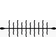 Sirius Tech-Line Cluster Black Lyskæde 120 Pærer