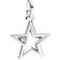 Pandora ME Sparkling Star Locket Charm - Silver/Transparent