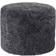 Shepherd Frida Black Graphite Pouffe 40cm