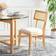 Safavieh Galway Cane Beige Kitchen Chair 35"