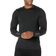 Helly Hansen Men's Lifa Merino Midweight Crew Base Layer - Black